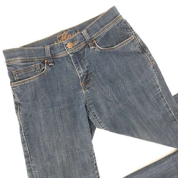 Mavi Women's 28/32 Molly Straight Mid Rise Blue Elasticized Jeans Traditional - Picture 2 of 13